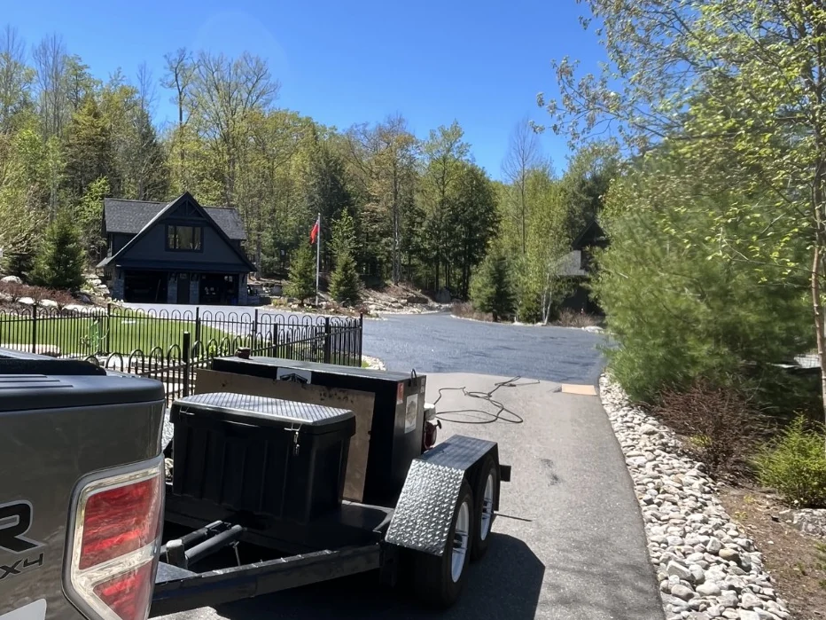 Featured 19,000 sq ft driveway sealing project
